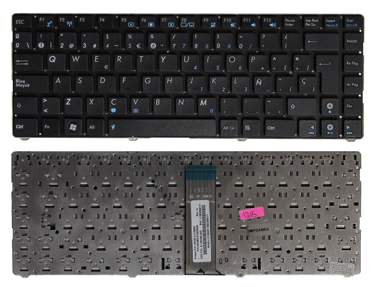 Teclado Para Portátil Asus A53s 9j.n2j82.60s con Ofertas en Carrefour